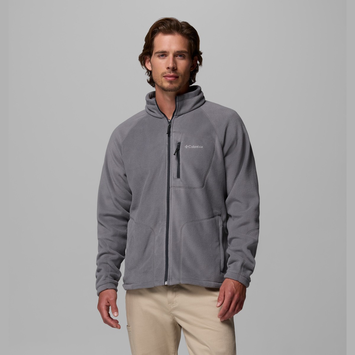 מעיל פליס לגברים Fast Trek Full Zip – תמונה 6