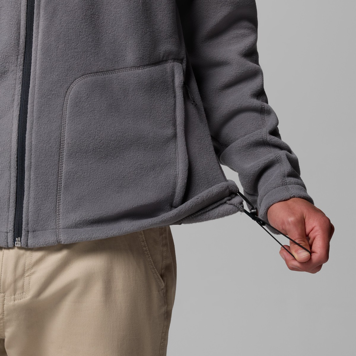מעיל פליס לגברים Fast Trek Full Zip – תמונה 8