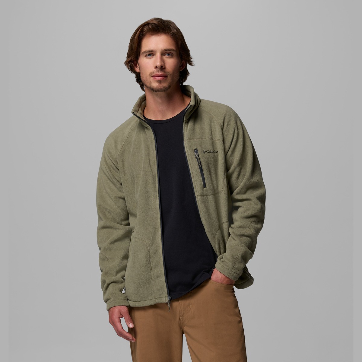 מעיל פליס לגברים Fast Trek Full Zip – תמונה 13