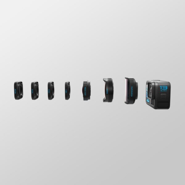 מצלמת אקסטרים GoPro HERO13 BLACK + HB series lens collection CHDRB-132-RW