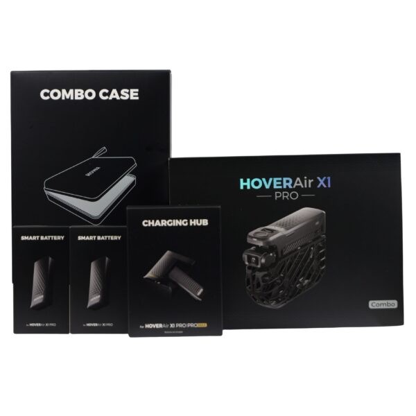 באנדל רחפן צילום אישי חכם HOVERAir X1 Pro + 2 סוללות + תחנת טעינה + תיק 202001H