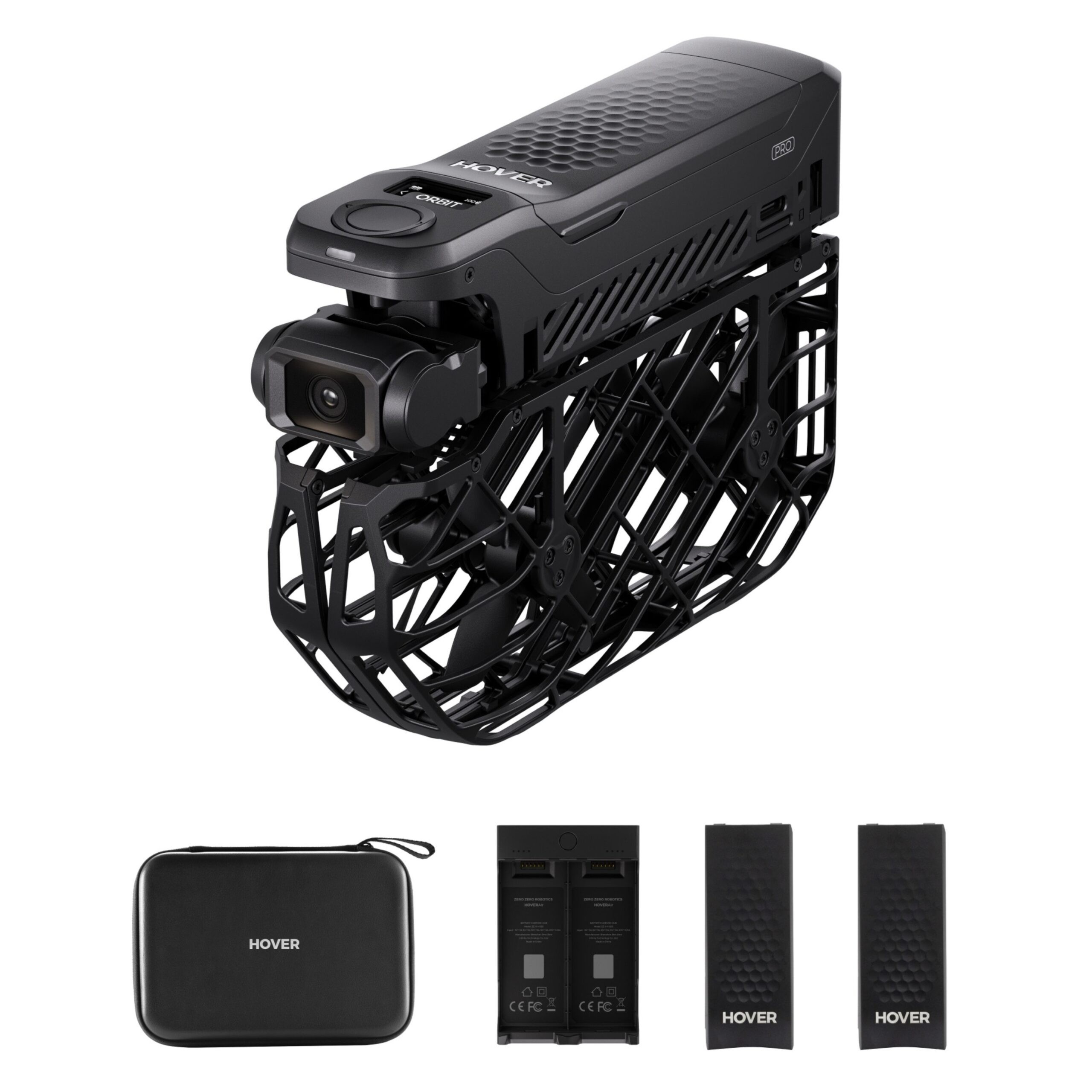 באנדל רחפן צילום אישי חכם HOVERAir X1 Pro + 3 סוללות + תחנת טעינה + תיק 202018H – תמונה 3
