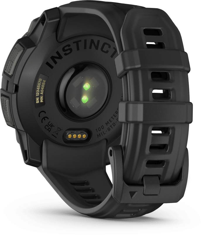 שעון חכם 45 מ"מ Instinct 3 AMOLED Black Bezel מבית GARMIN – תמונה 3