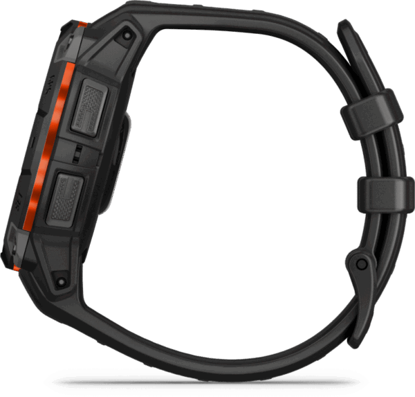 שעון ספורט חכם Instinct 3 Solar 45mm Black Bezel מבית GARMIN