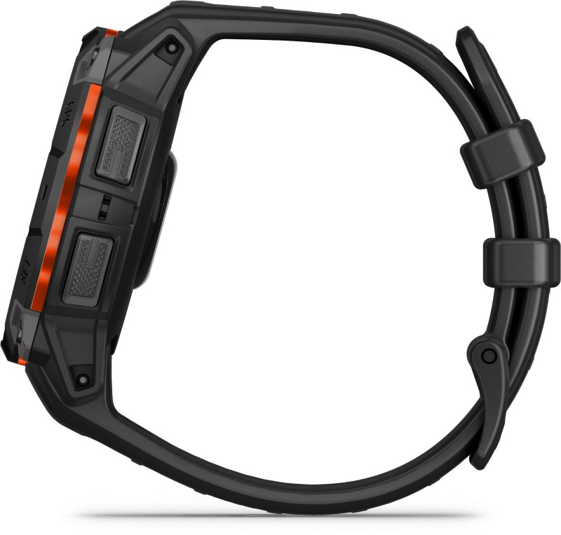 שעון ספורט חכם Instinct 3 Solar 45mm Black Bezel מבית GARMIN – תמונה 2