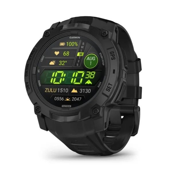 שעון חכם 50mm Instinct 3 Tactical AMOLED מבית GARMIN