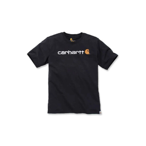 חולצת טי לוגו חזה ליבה Carhartt Core Logo DEARBORN RELAXED - שחור, m