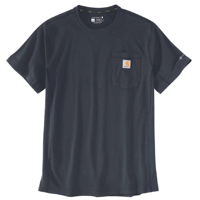 חולצת טי כיס שרוול קצר מנדפת Carhartt Force Pocket – תמונה 4