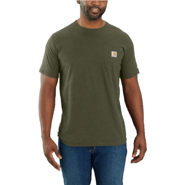 חולצת טי כיס שרוול קצר מנדפת Carhartt Force Pocket