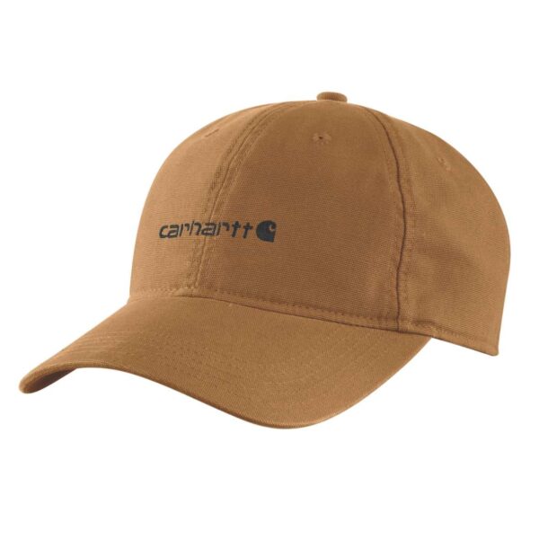 כובע מצחייה רקום Carhartt Graphic Cap - חום