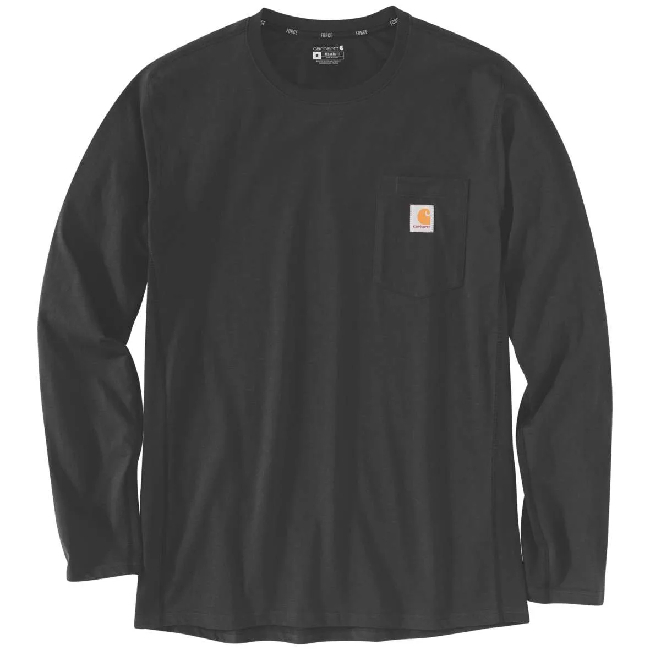 חולצת טי כיס שרוול ארוך מנדפת Carhartt MIDWEIGHT POCKET T-SHIRT – תמונה 3