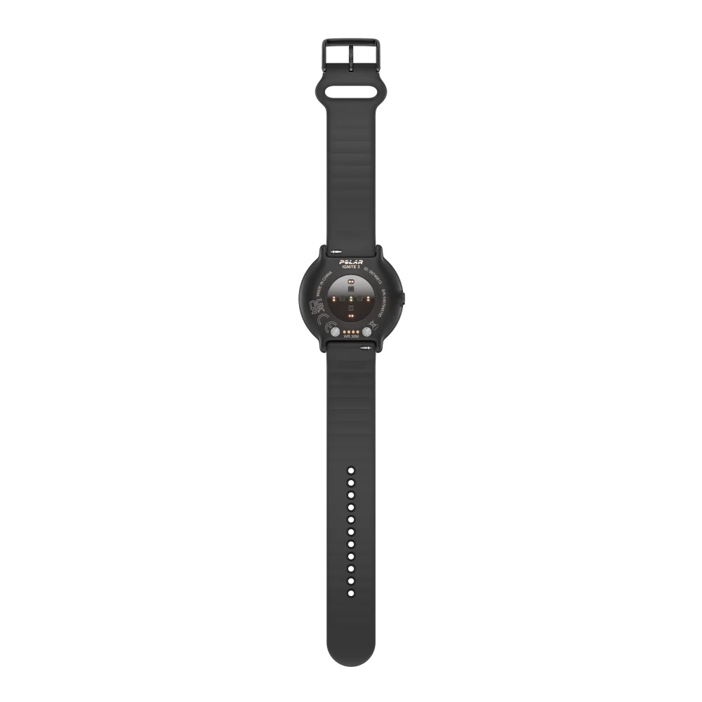 שעון כושר Polar Ignite 3 שחור – תמונה 3