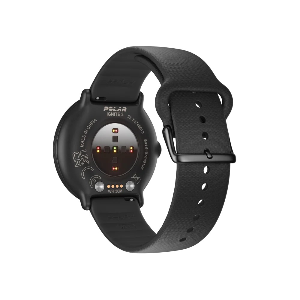 שעון כושר Polar Ignite 3 שחור – תמונה 4