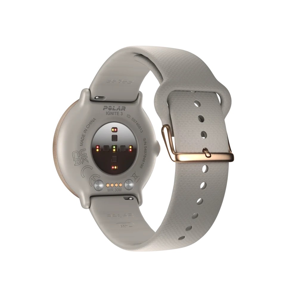 שעון כושר Polar Ignite 3 חול-זהב – תמונה 4