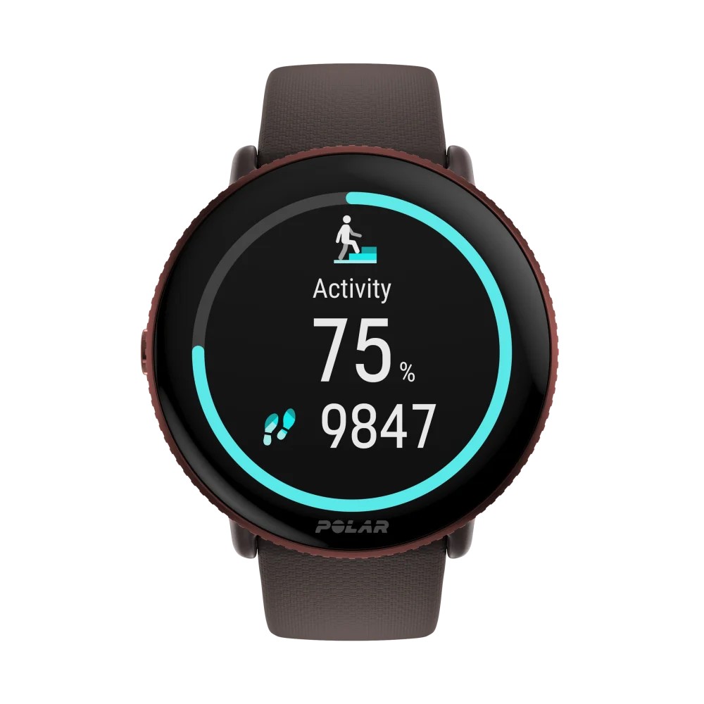 שעון כושר Polar Ignite 3 חום-שנהב – תמונה 3