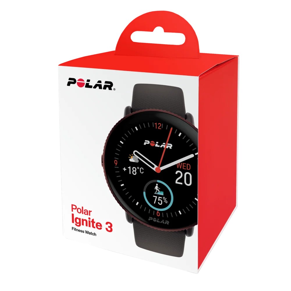 שעון כושר Polar Ignite 3 חום-שנהב – תמונה 8