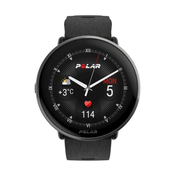 שעון כושר Polar Ignite 3 טיטניום שחור/כסף