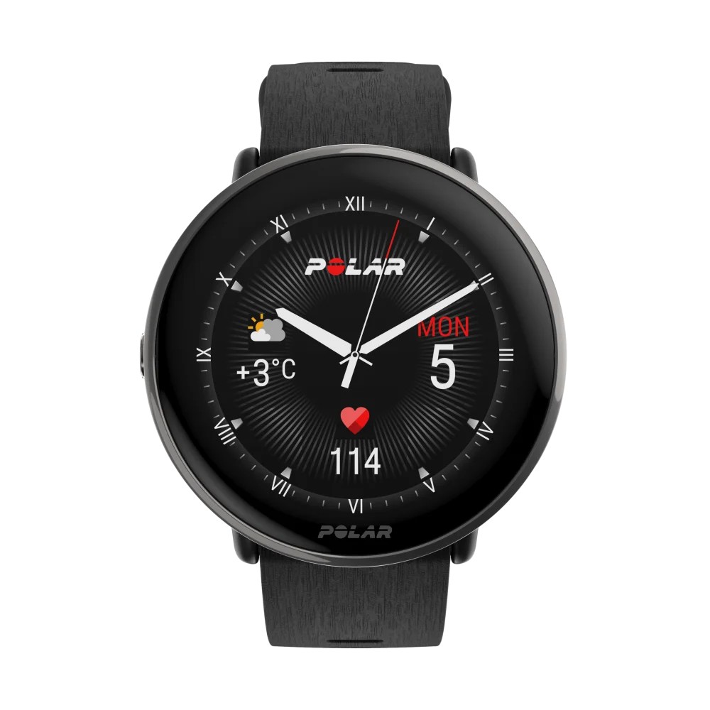 שעון כושר Polar Ignite 3 טיטניום שחור/כסף – תמונה 2