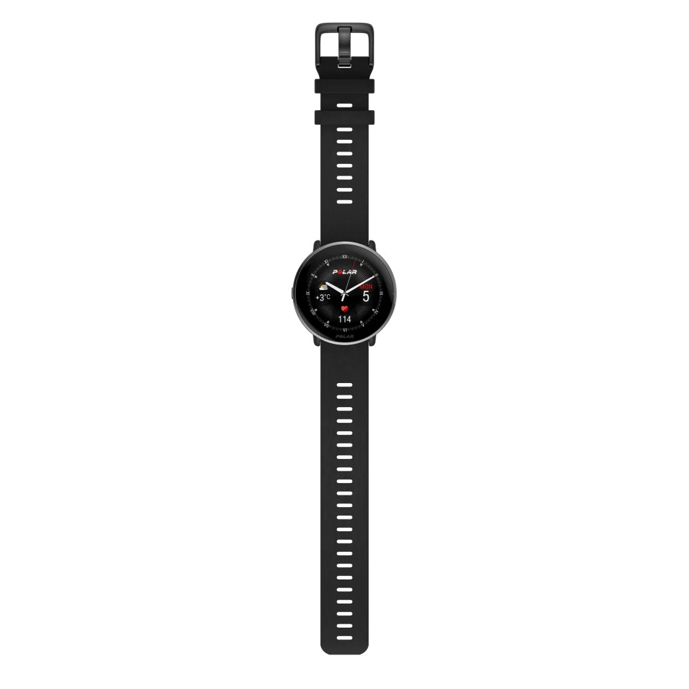 שעון כושר Polar Ignite 3 טיטניום שחור/כסף – תמונה 8
