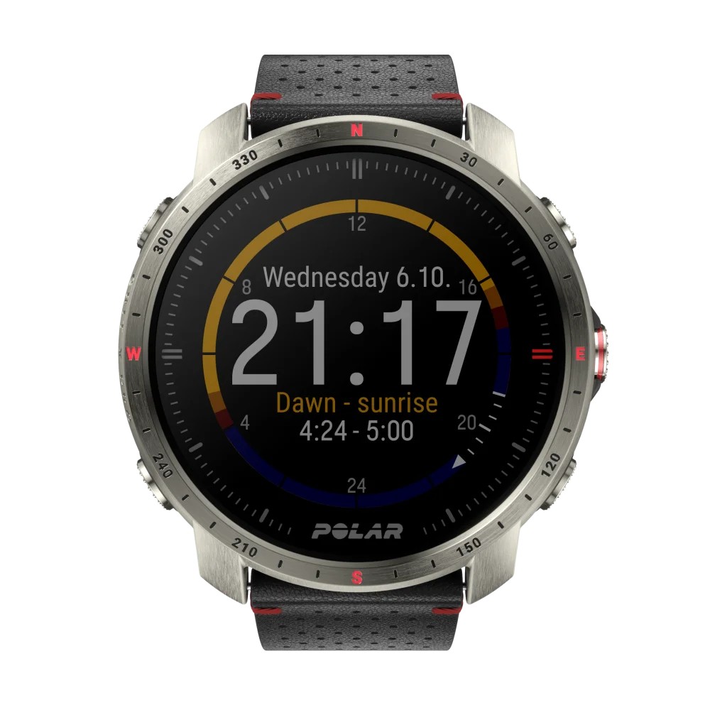 Polar Grit x Pro טיטניום-שעון ריצה מתקדם עם GPS – תמונה 2