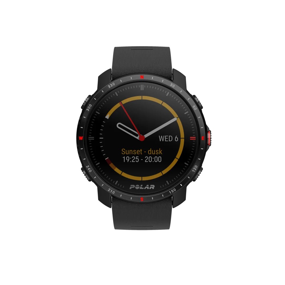 Polar Grit x Pro שחור-שעון ריצה מתקדם עם GPS – תמונה 2