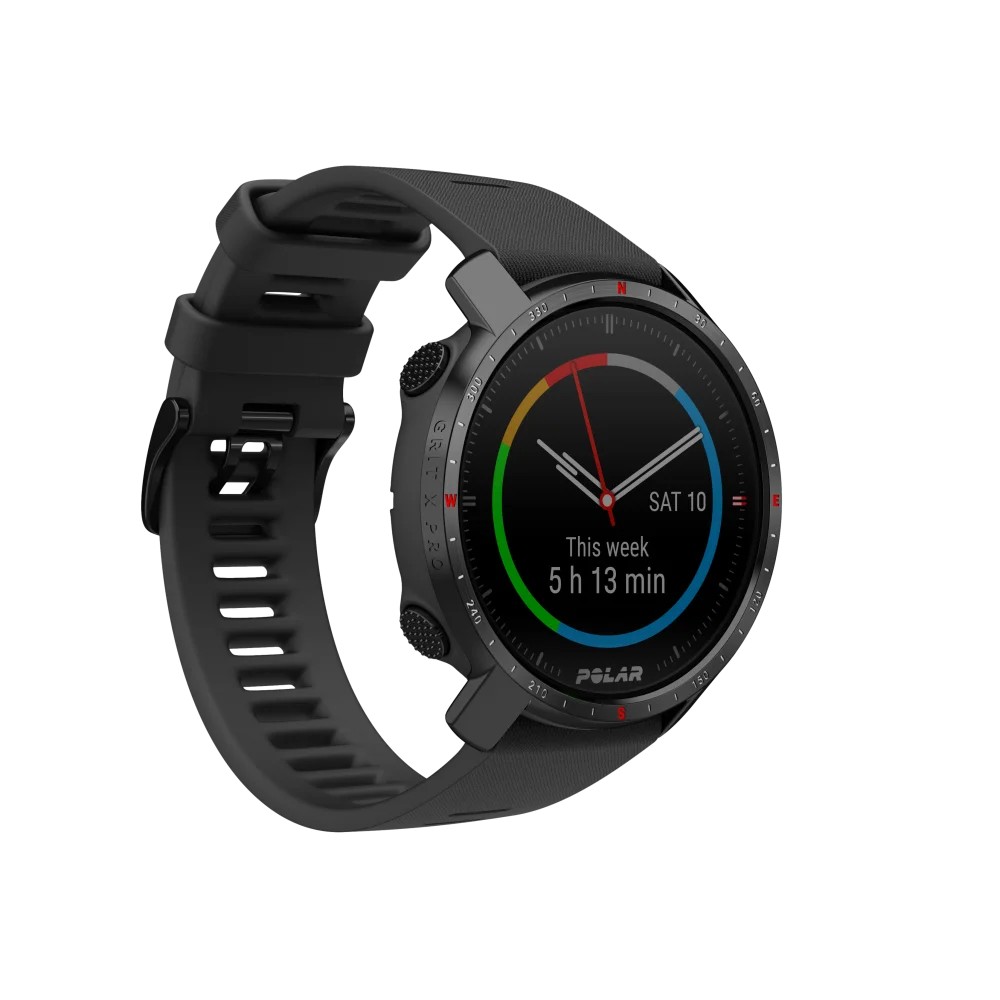 Polar Grit x Pro שחור-שעון ריצה מתקדם עם GPS – תמונה 3