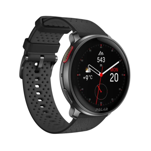 שעון מולטי-ספורט פרימיום Polar Vantage V3 בצבע שחור