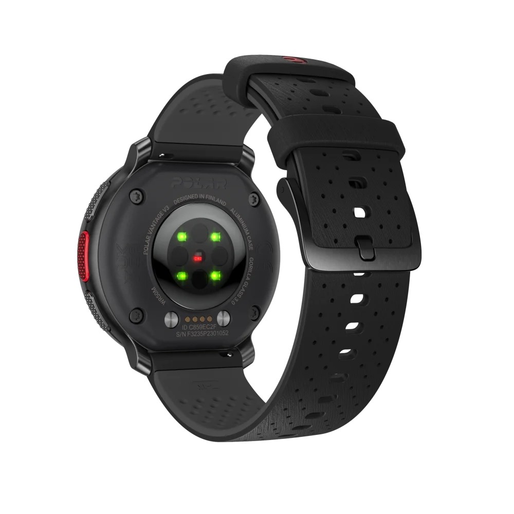 שעון מולטי-ספורט פרימיום Polar Vantage V3 בצבע שחור – תמונה 4