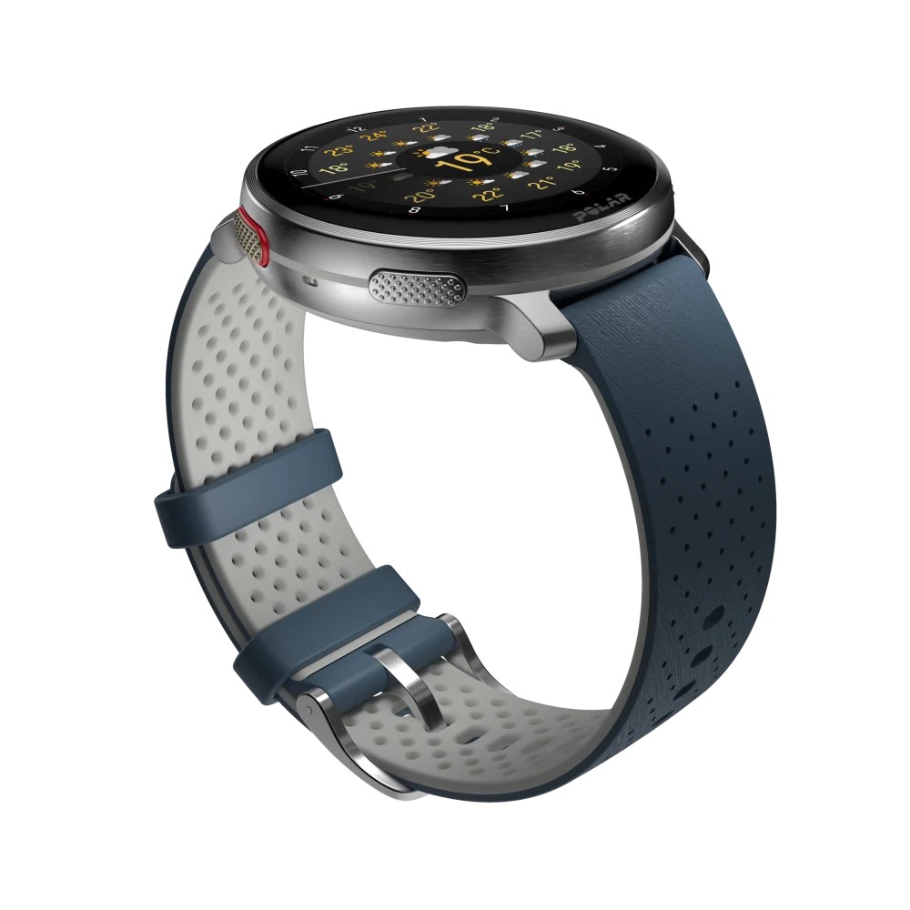 שעון מולטי-ספורט פרימיום Polar Vantage V3 בצבע כחול-כסף – תמונה 2
