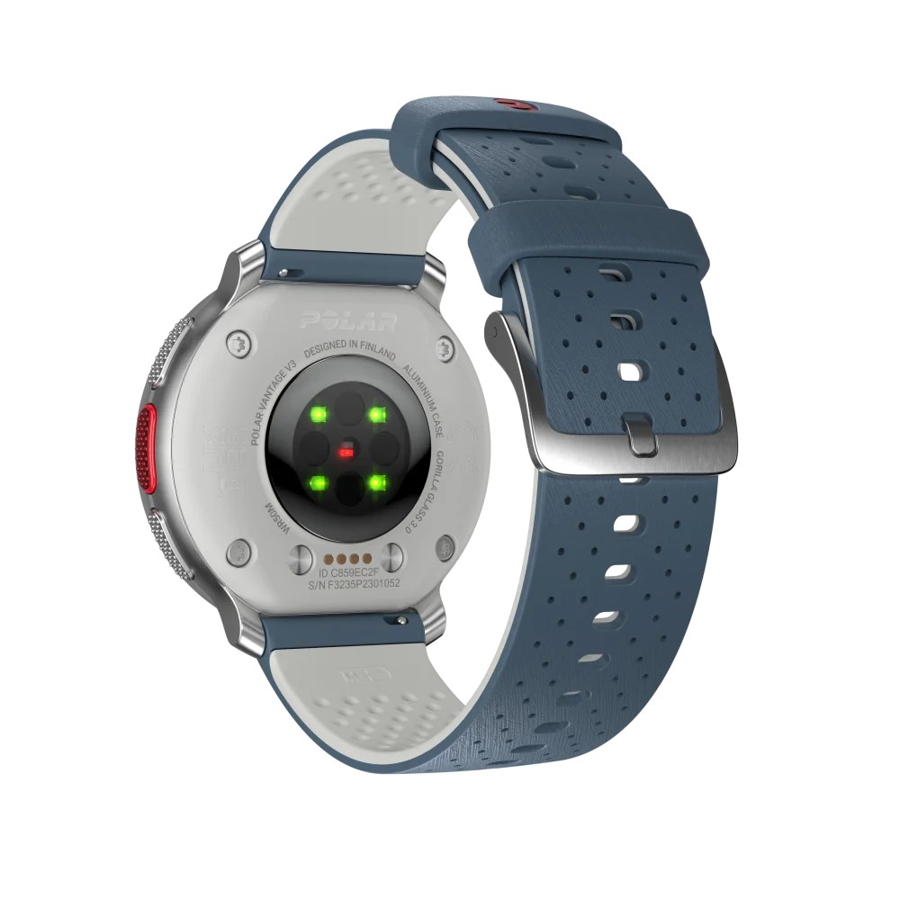 שעון מולטי-ספורט פרימיום Polar Vantage V3 בצבע כחול-כסף – תמונה 7
