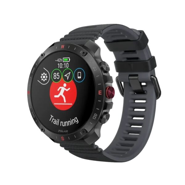 Polar Grit X2 Pro שעון ריצה מתקדם עם GPS בצבע שחור