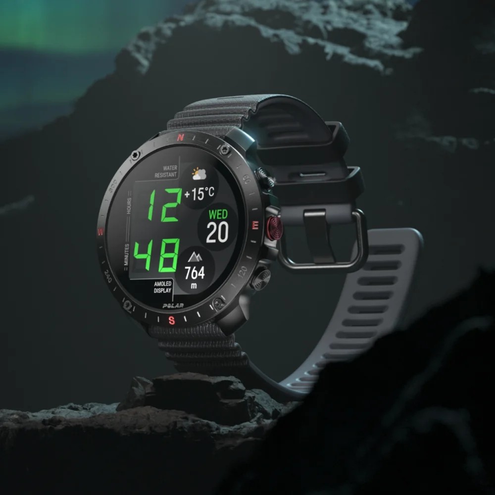 Polar Grit X2 Pro שעון ריצה מתקדם עם GPS בצבע שחור – תמונה 6
