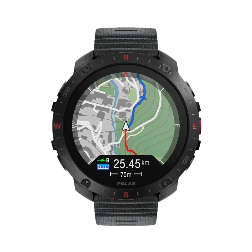 Polar Grit X2 Pro שעון ריצה מתקדם עם GPS בצבע שחור – תמונה 8