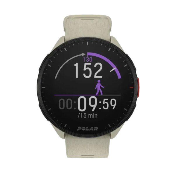 Polar Pacer שעון ריצה עם GPS בצבע לבן