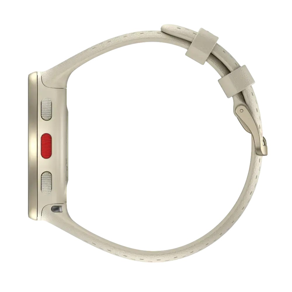 Polar Pacer Pro שעון ריצה מתקדם עם GPS זהב/לבן – תמונה 3
