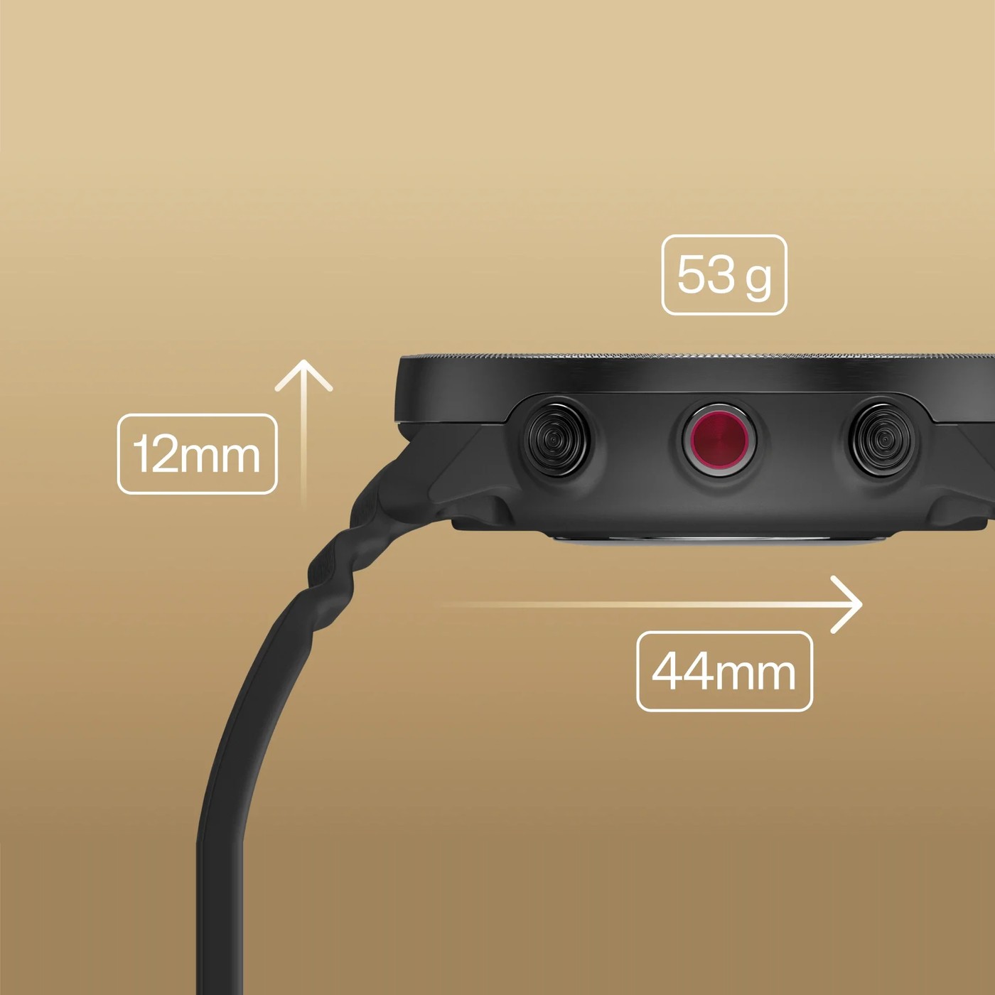שעון חכם מולטי-ספורט בצבע שחור Polar Vantage M3 – תמונה 4
