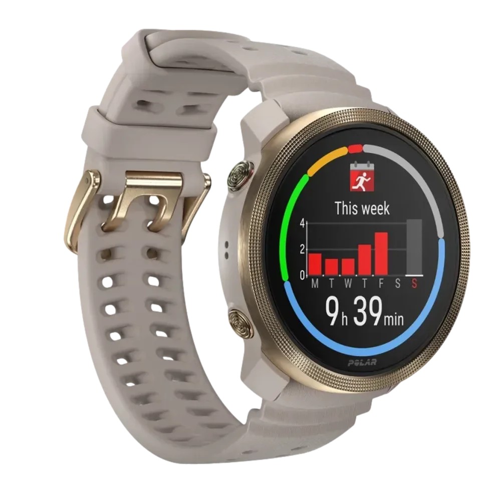 שעון חכם מולטי-ספורט בצבע לבן-זהב Polar Vantage M3 – תמונה 4