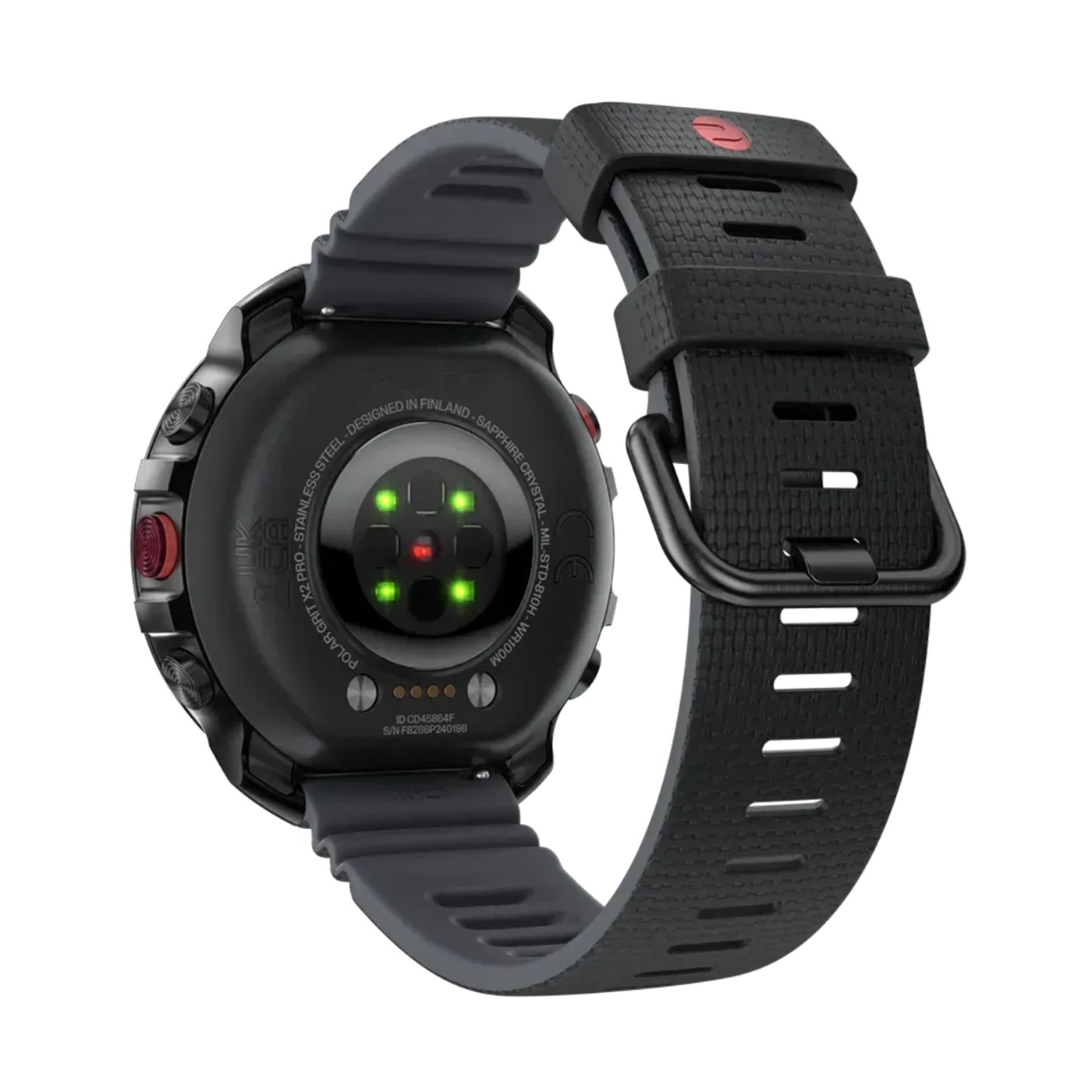 שעון GPS חכם שחור דגם Grit X2 להרפתקנים ולספורטאים מבית Polar – תמונה 6