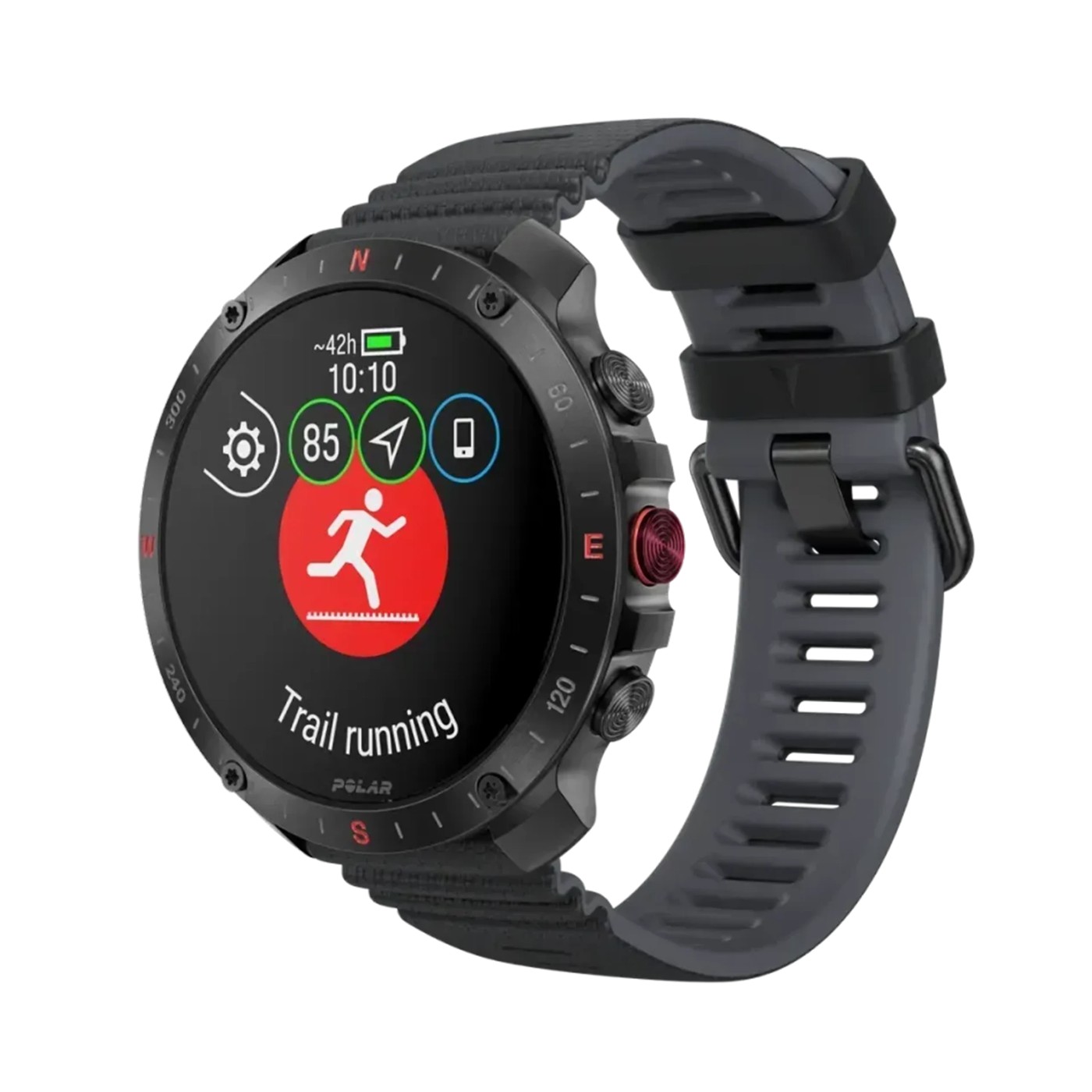שעון GPS חכם שחור דגם Grit X2 להרפתקנים ולספורטאים מבית Polar – תמונה 7