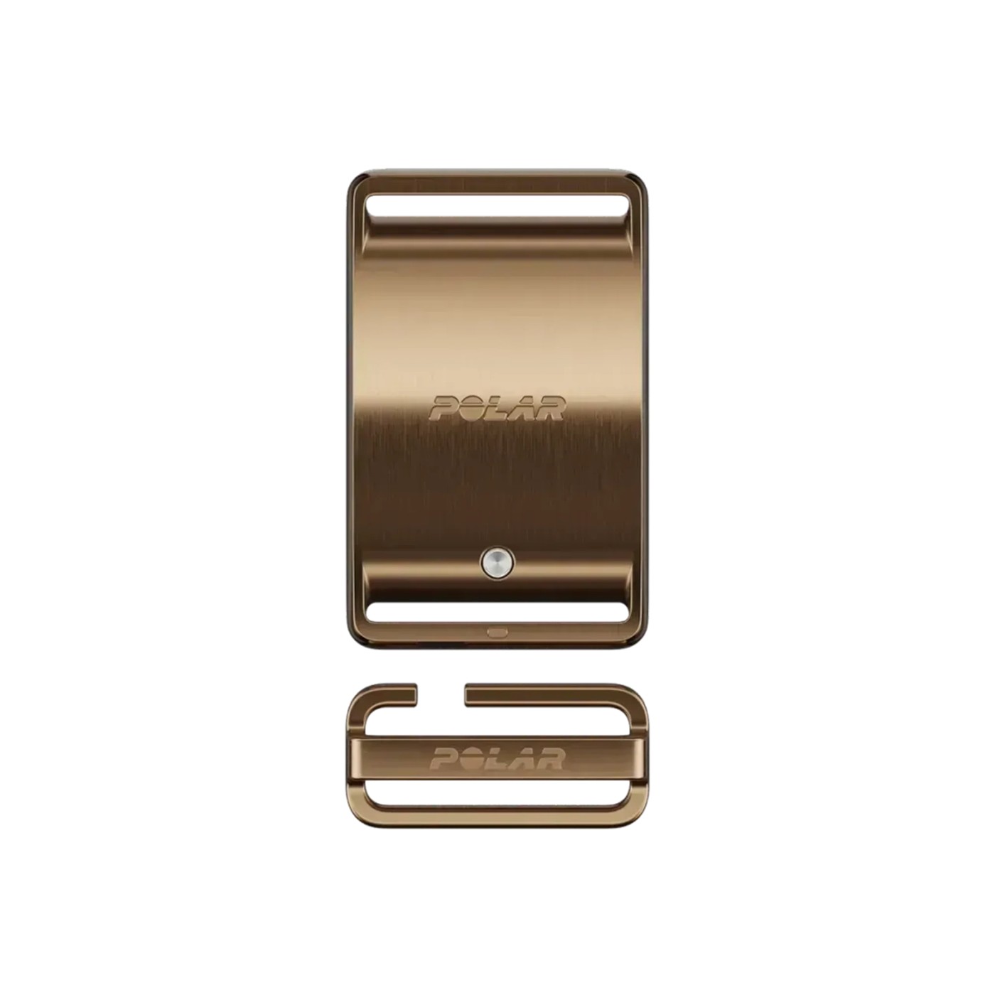 צמיד כושר חכם ללא מסך POLAR LOOP בצבע זהב – Greige Sand S-L – תמונה 5