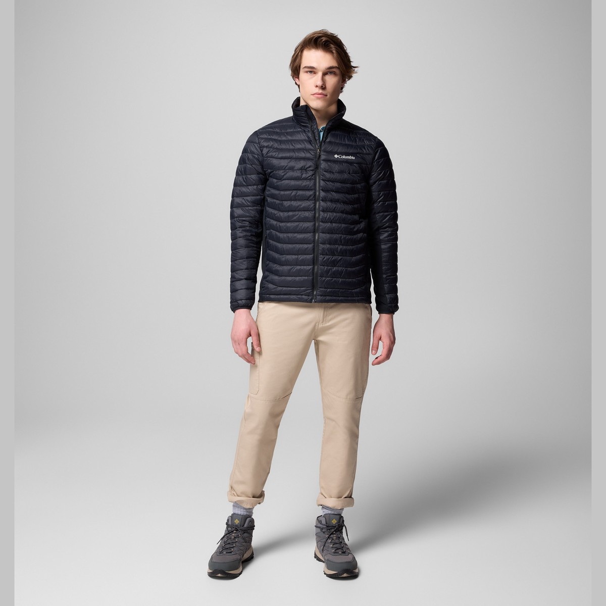 מעיל פוך סינטטי לגברים Powder Pass Hybrid Jacket