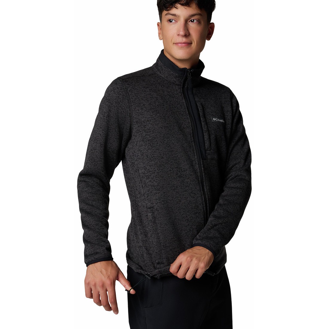 פליס לגברים Sweater Weather Full Zip M – תמונה 4