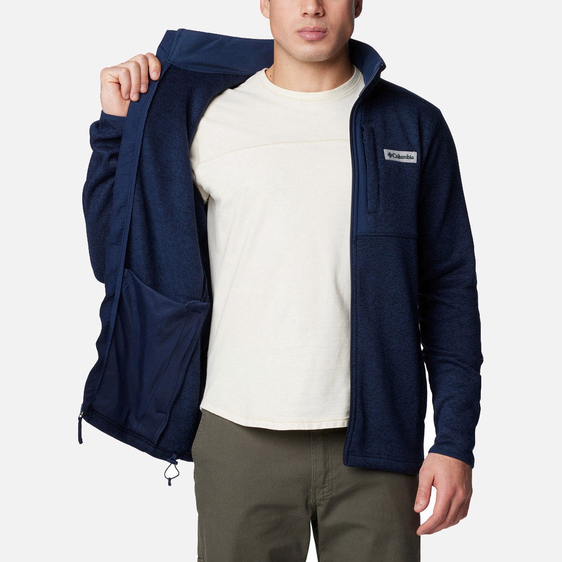 פליס לגברים Sweater Weather Full Zip M – תמונה 6