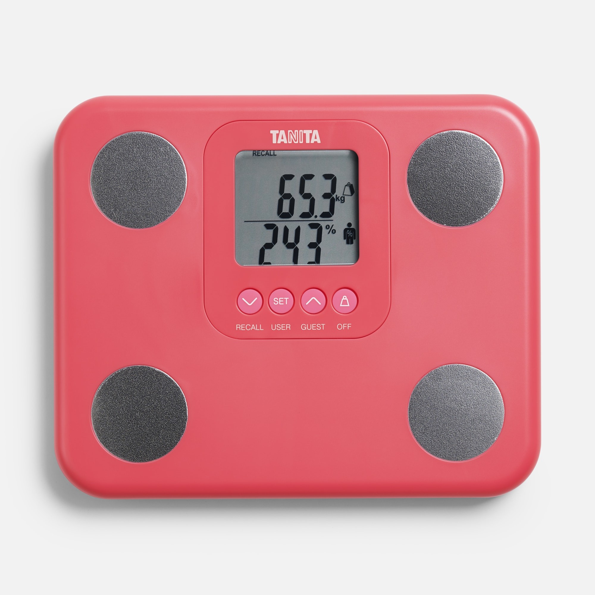 משקל דיגיטלי לניתוח הרכב גוף TANITA BC-730 ורוד BC-730PK36