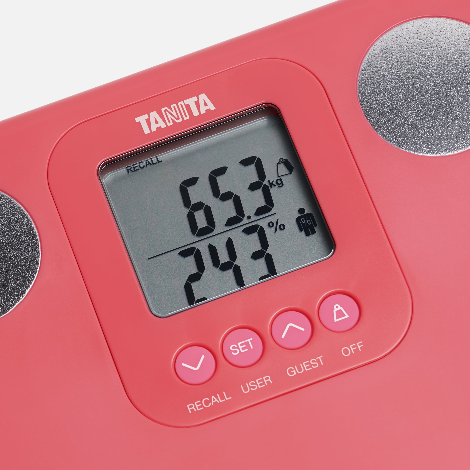 משקל דיגיטלי לניתוח הרכב גוף TANITA BC-730 ורוד BC-730PK36 – תמונה 3