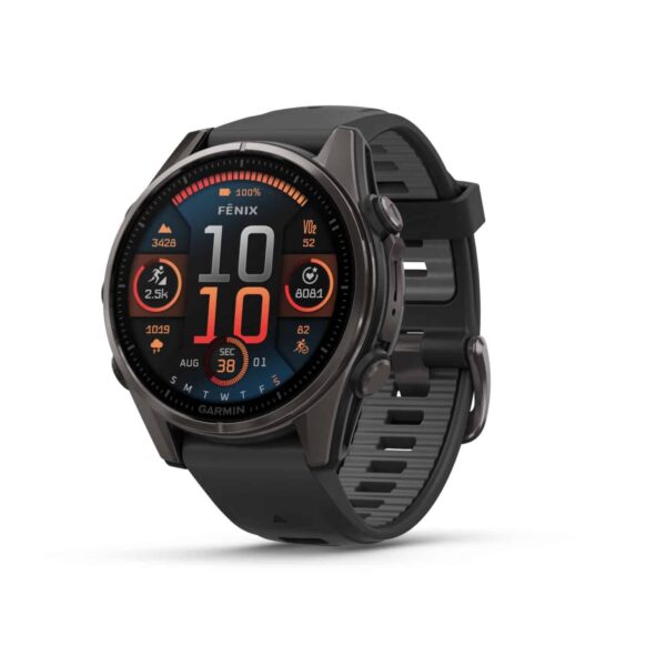 שעון ספורט fenix 8 43mm AMOLED Sapphire TITANIUM