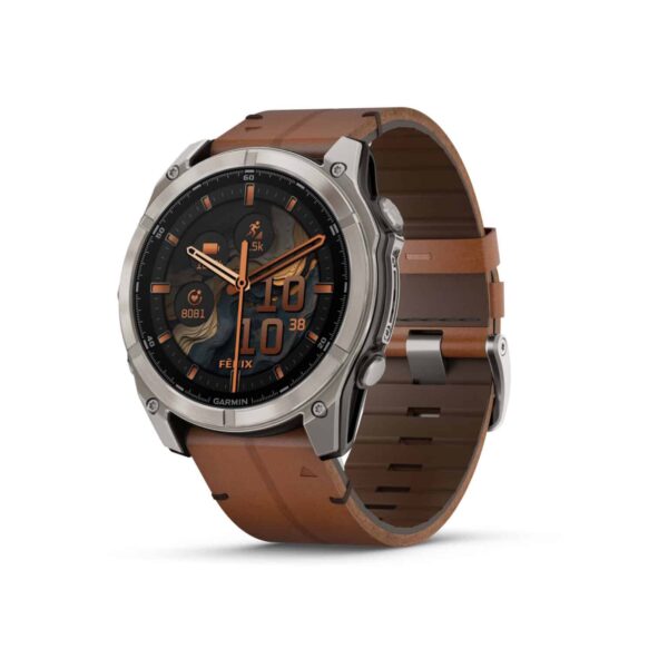 שעון ספורט fenix 8 51mm AMOLED Sapphire TITANIUM