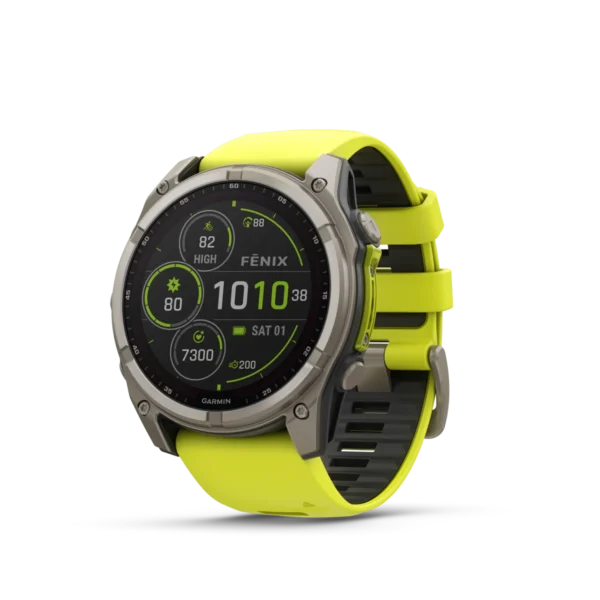שעון ספורט fenix 8 51mm Sapphire Solar TITANIUM