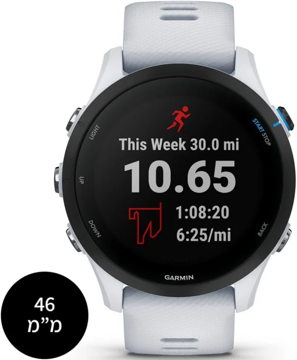 שעון ריצה חכם 46MM Forerunner 255 Music