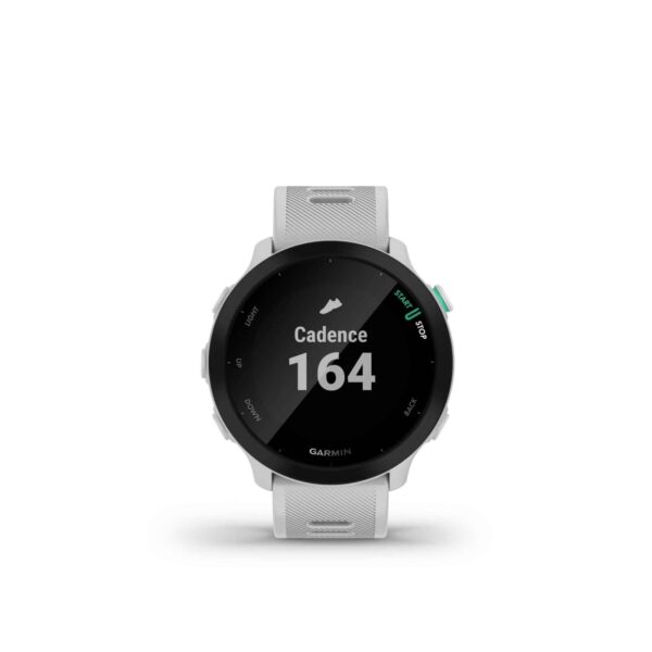 שעון ספורט חכם Forerunner 55 42mm – לבן מבית GARMIN